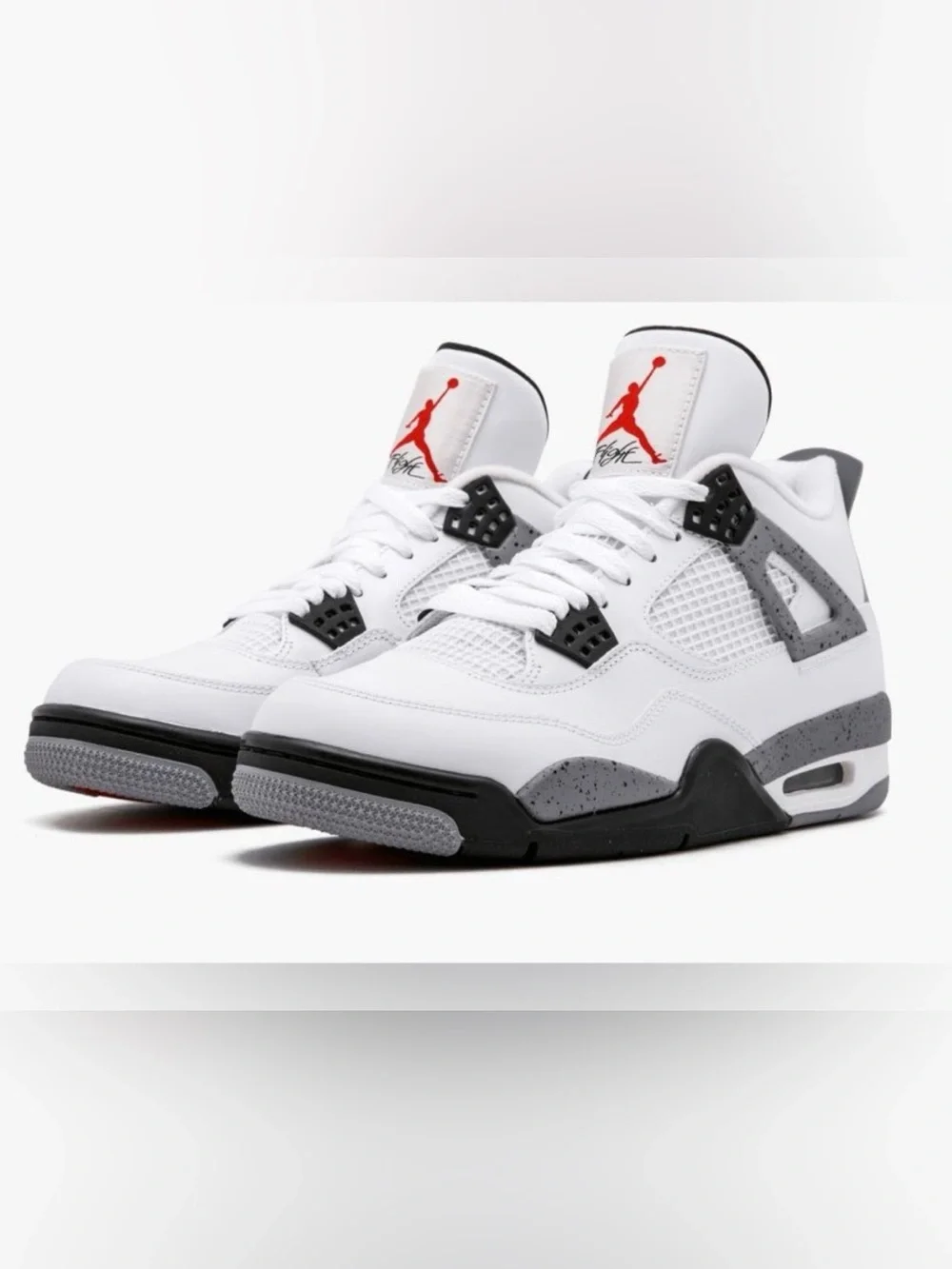 Jordan 4 Retro ‘White Cement’ Sz 9.5